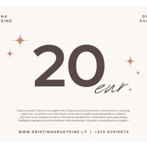 20 eur. dovanų kuponas