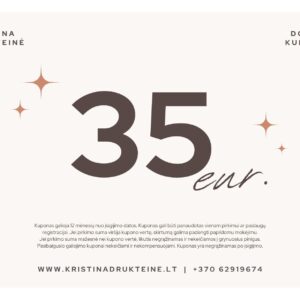 35 eur. dovanų kuponas